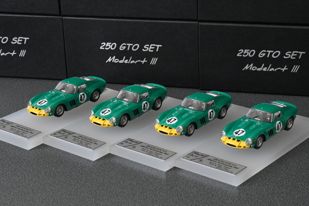 Modelart111 250 GTO Set : #3767 Nurburgring 1963